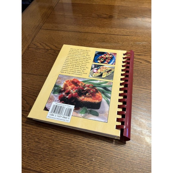 Country Italian Cooking - Ring-bound By Publications Editors Cookbook Recipes - Picture 6 of 7